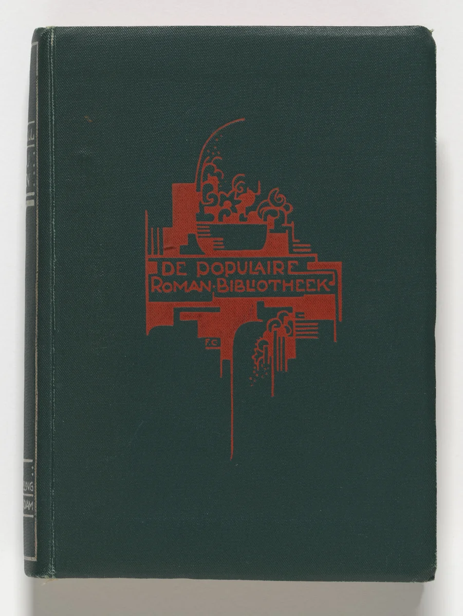 "Maureen" by Patrick MacGill for The Popular Roman Library (Die Populaire Roman Bibliotheek) by Fré Cohen, design, 1923