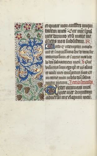 Book of Hours (Use of Rouen): fol. 115v by Master of the Geneva Latini, book, 1465-1475