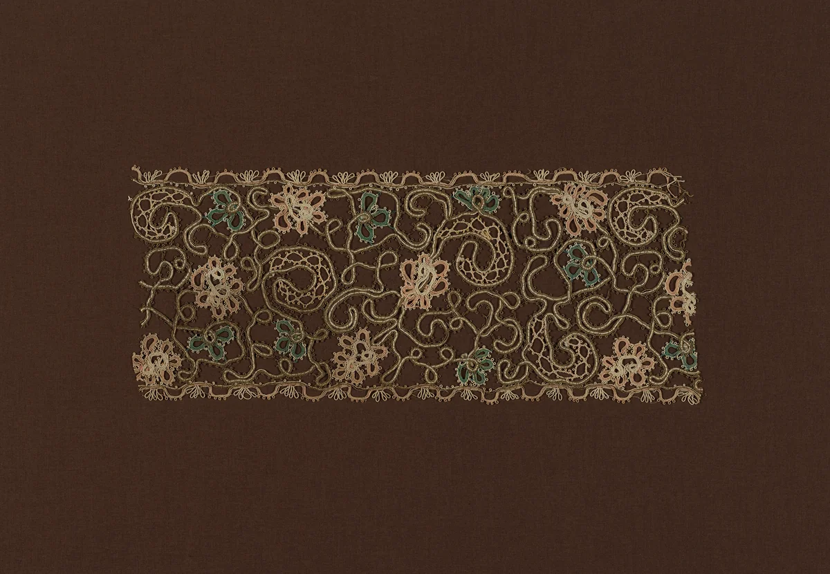 Braid by France or England, textile, 1650-1675