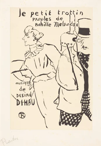 The Little Errand-Girl (Le petit trottin) by Henri de Toulouse-Lautrec, print, 1893