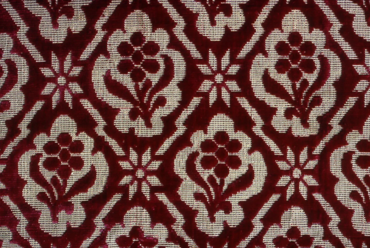 Fragment by Italy, textile, 1601-1650