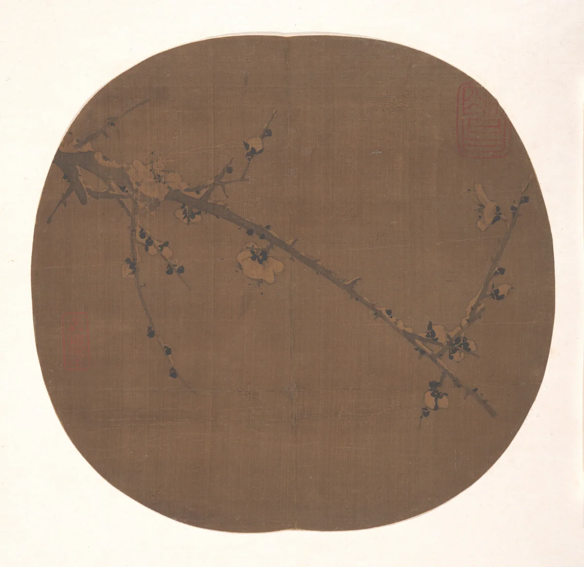 Snow Plum by Unidentified Artist, painting, 960-1279