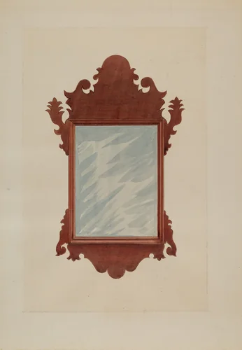 Mirror by Fred Weiss, index of american design, 1936