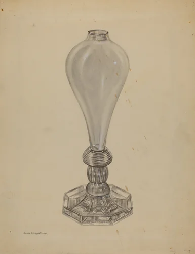 Lamp by John Tarantino, index of american design, 1936