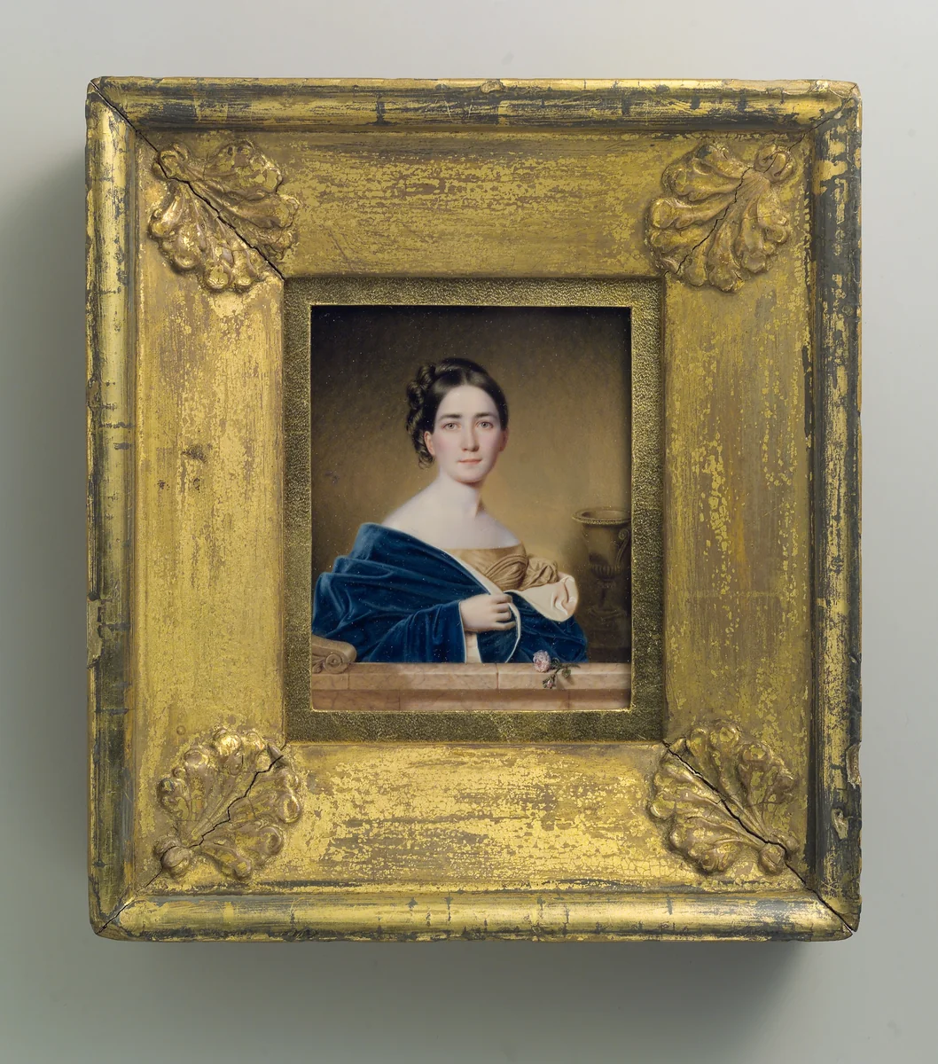 Mrs. John Wood Dodge (Mary Louise Dodge) by John Wood Dodge, artwork, 1836