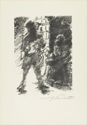 Closing Illustration (Schlussbild) from The Robbers (Die Räuber) by Lovis Corinth, print, 1923