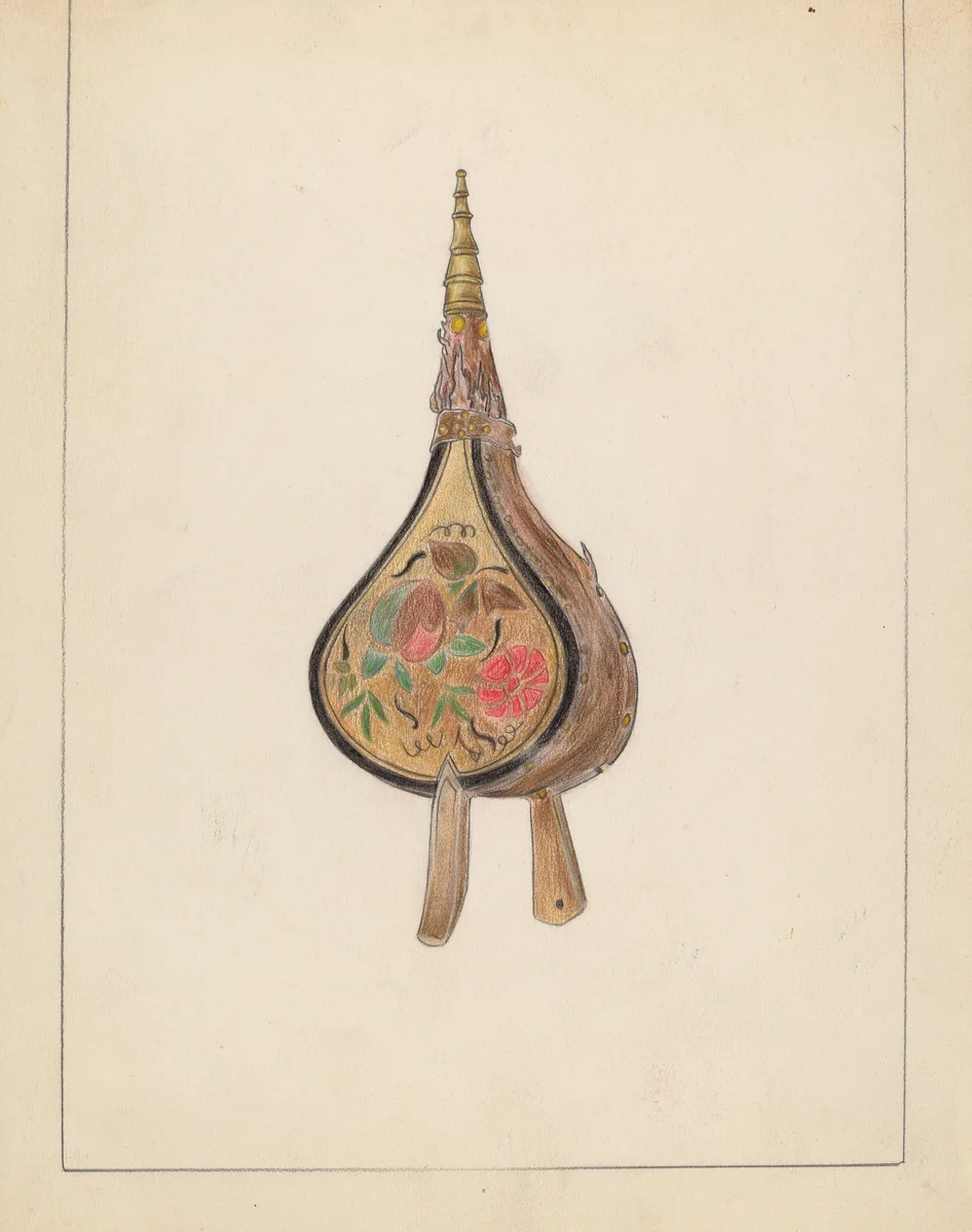 Bellows by Benjamin Resnick, index of american design, 1935