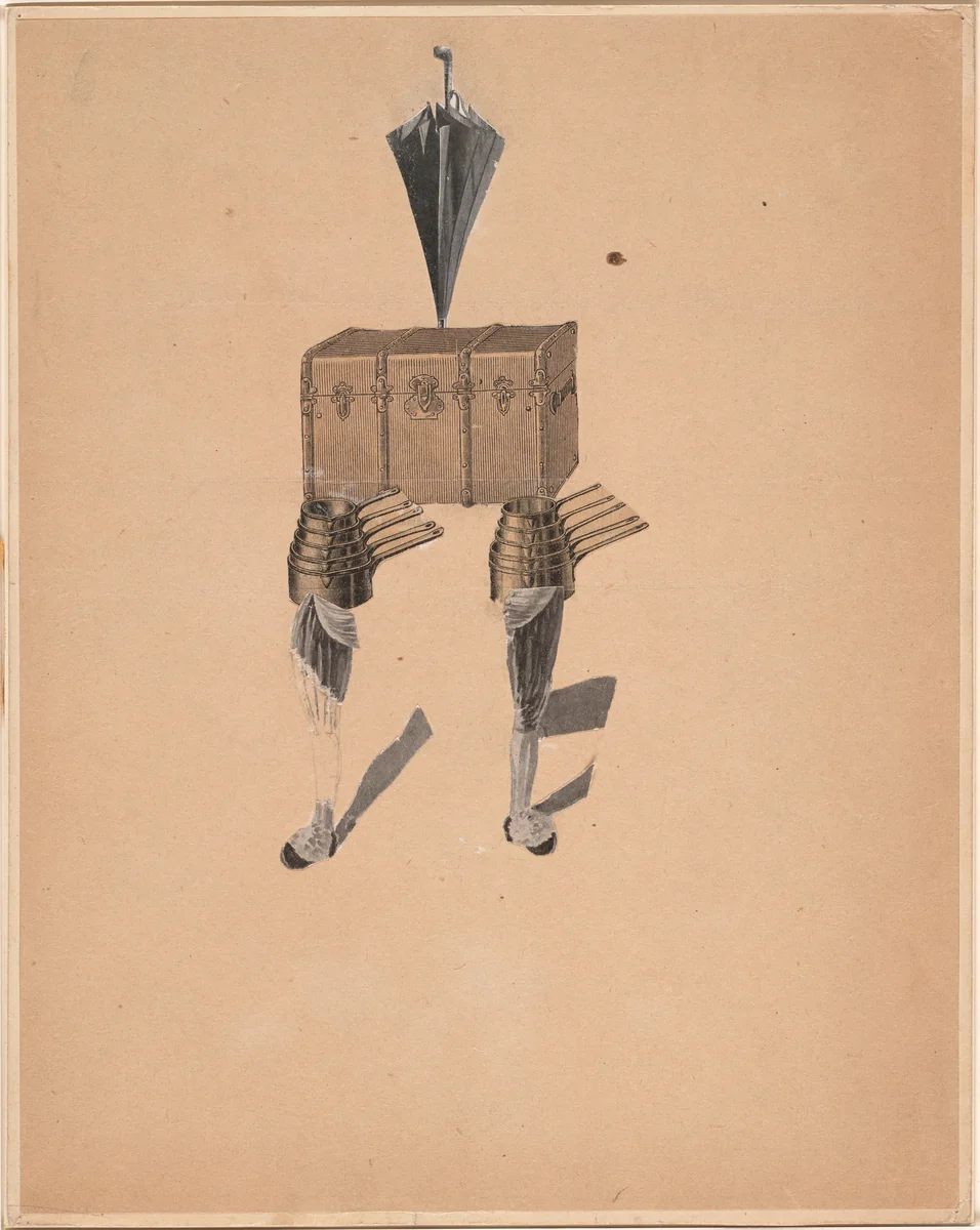 Figure by André Breton, drawing, 1927
