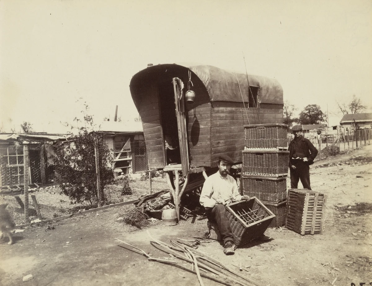 Vannier by Eugène Atget, photograph, 1910