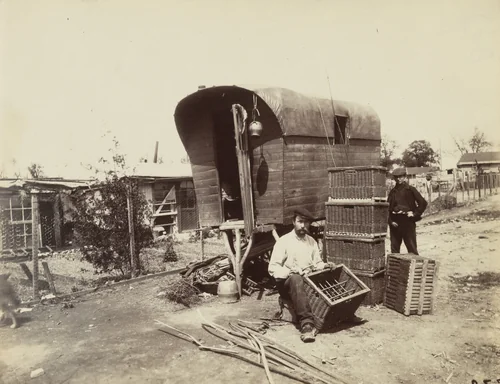 Vannier by Eugène Atget, photograph, 1910