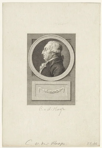Portret van Cornelis Gijsbertsz. van der Hoop by Reinier Vinkeles, print, 1783-1795