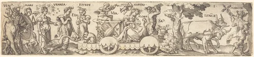 Spring by Virgil Solis, print, 1514-1562
