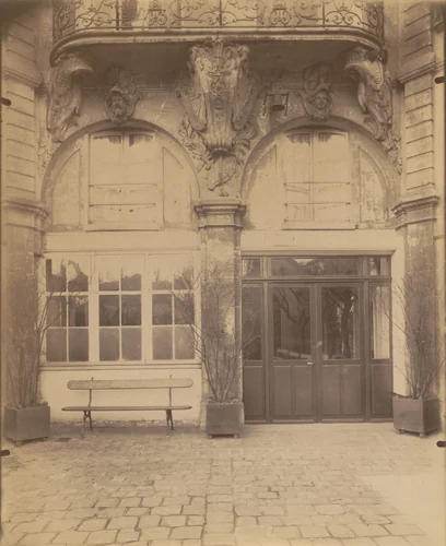 Balcon. 27 rue Lhomond by Eugène Atget, photograph, 1901