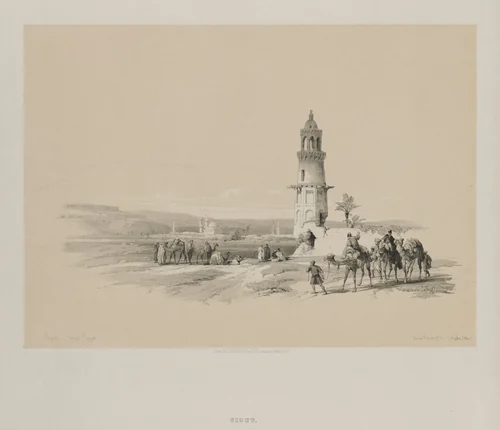 Egypt and Nubia, Volume I: Siout - Upper Egypt by Louis Haghe, print, 1847