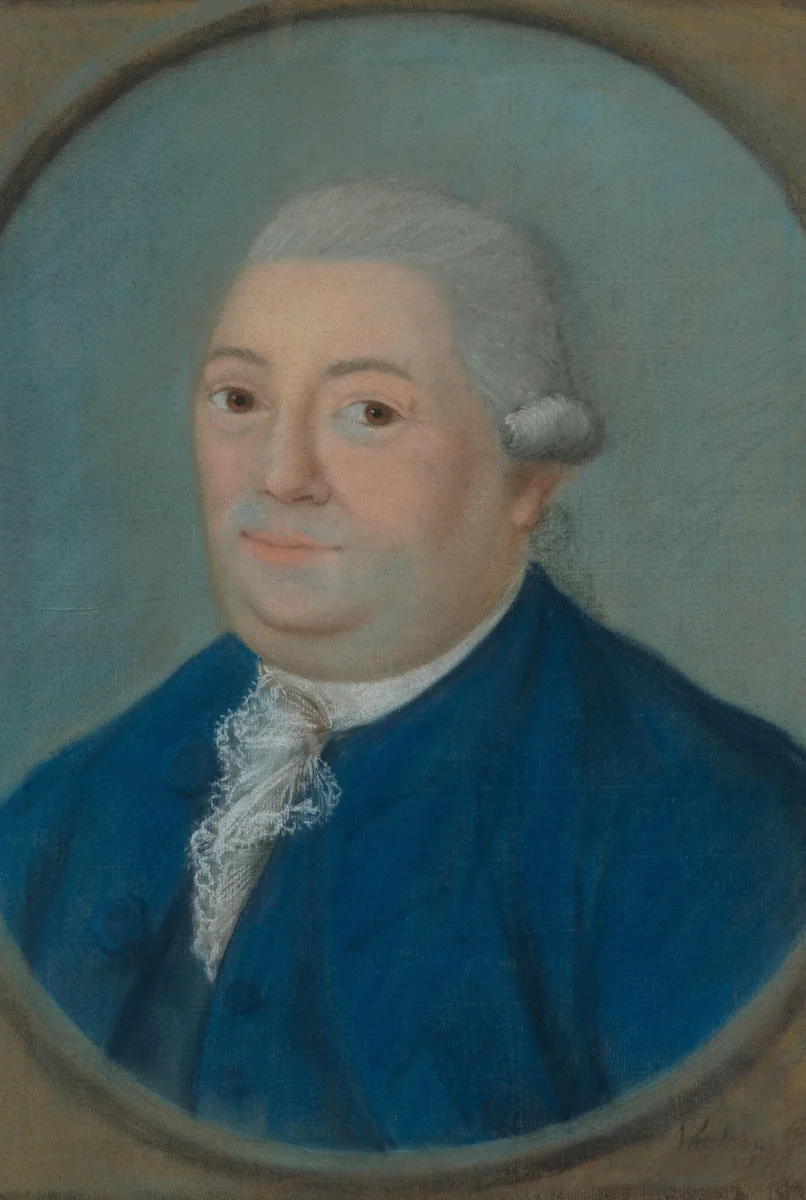 Hendrick van Leendt (1732-80) by Vau...ons, drawing, 1778