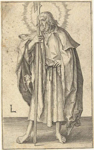 De apostel Mattheüs by Unknown, print, 1508-1512