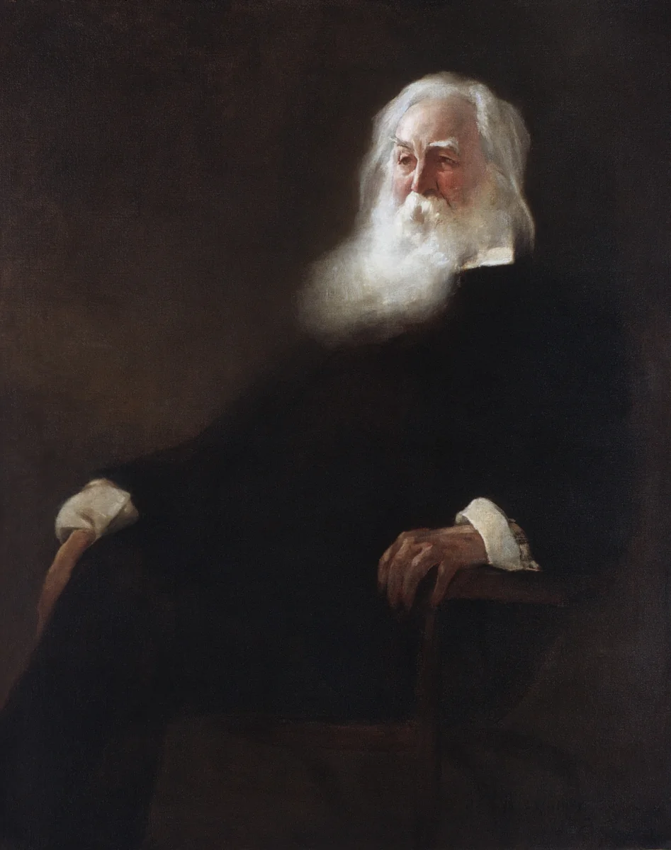 Walt Whitman by John White Alexander, artwork, 1889