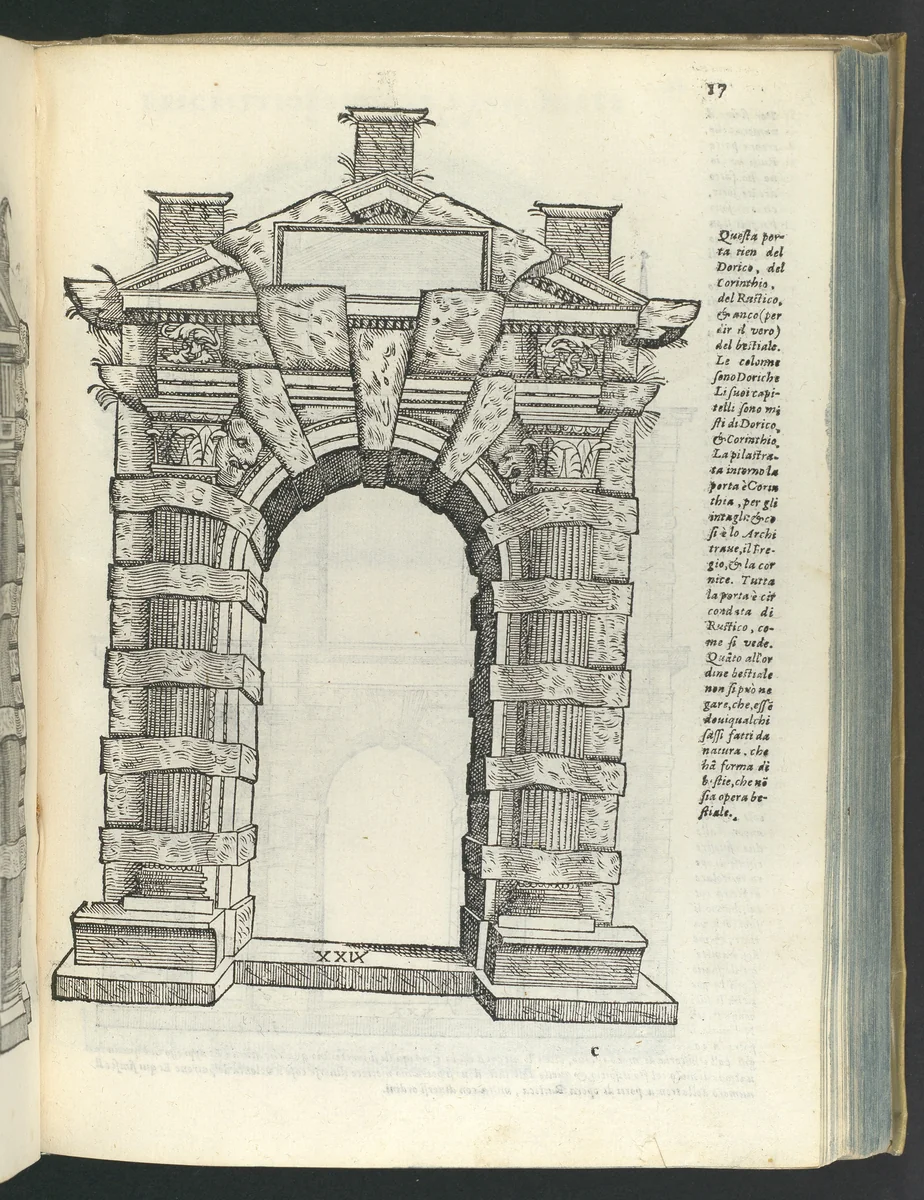 Tutte l'opere d'architettura by Sebastiano Serlio, book, 1584