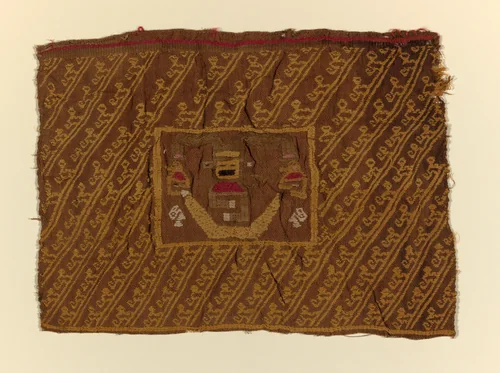 Fragment by Chimú, textile, 1250-1470