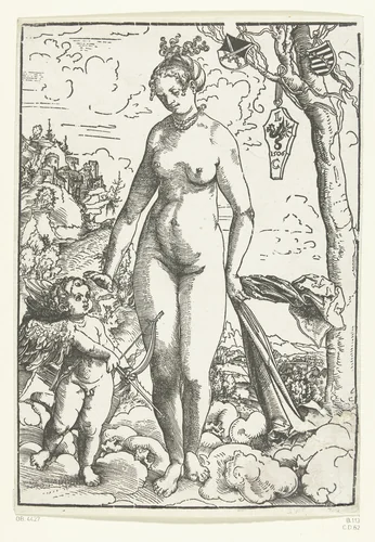 Venus en Amor by Unknown, print, 1506