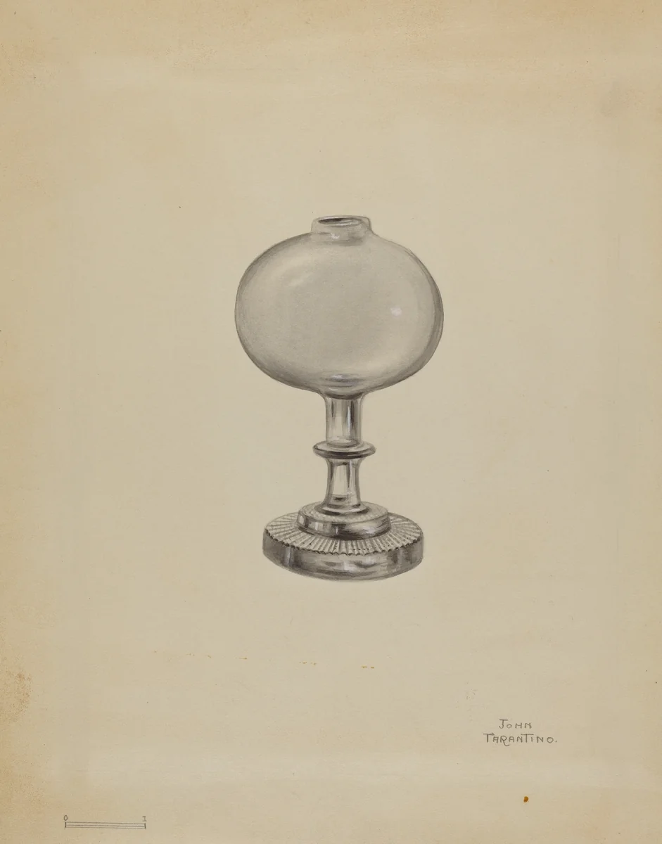 Spark Lamp by John Tarantino, index of american design, 1936