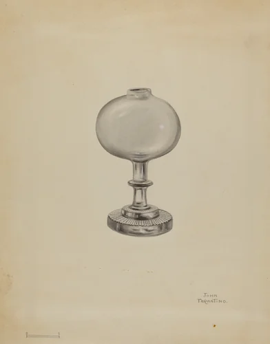 Spark Lamp by John Tarantino, index of american design, 1936