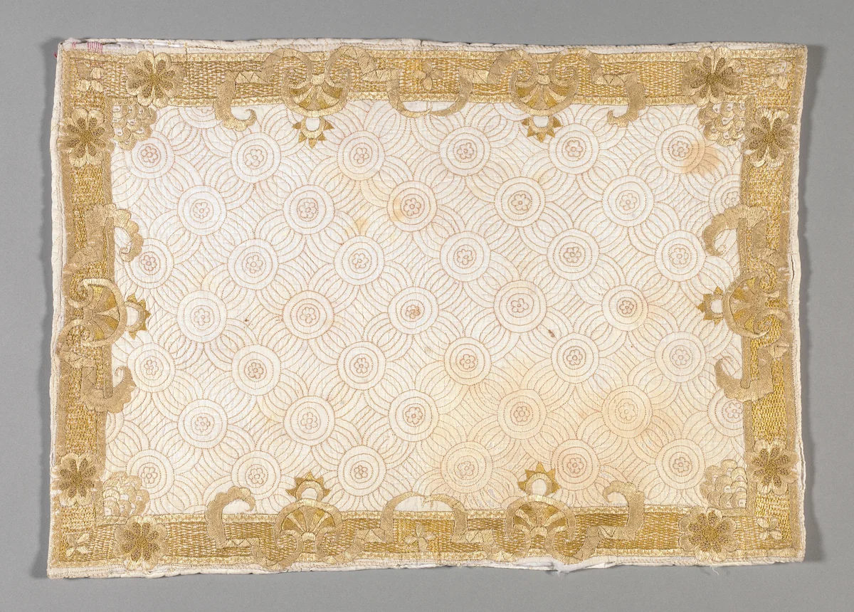 Pillow Sham by England, textile, 1710-1730