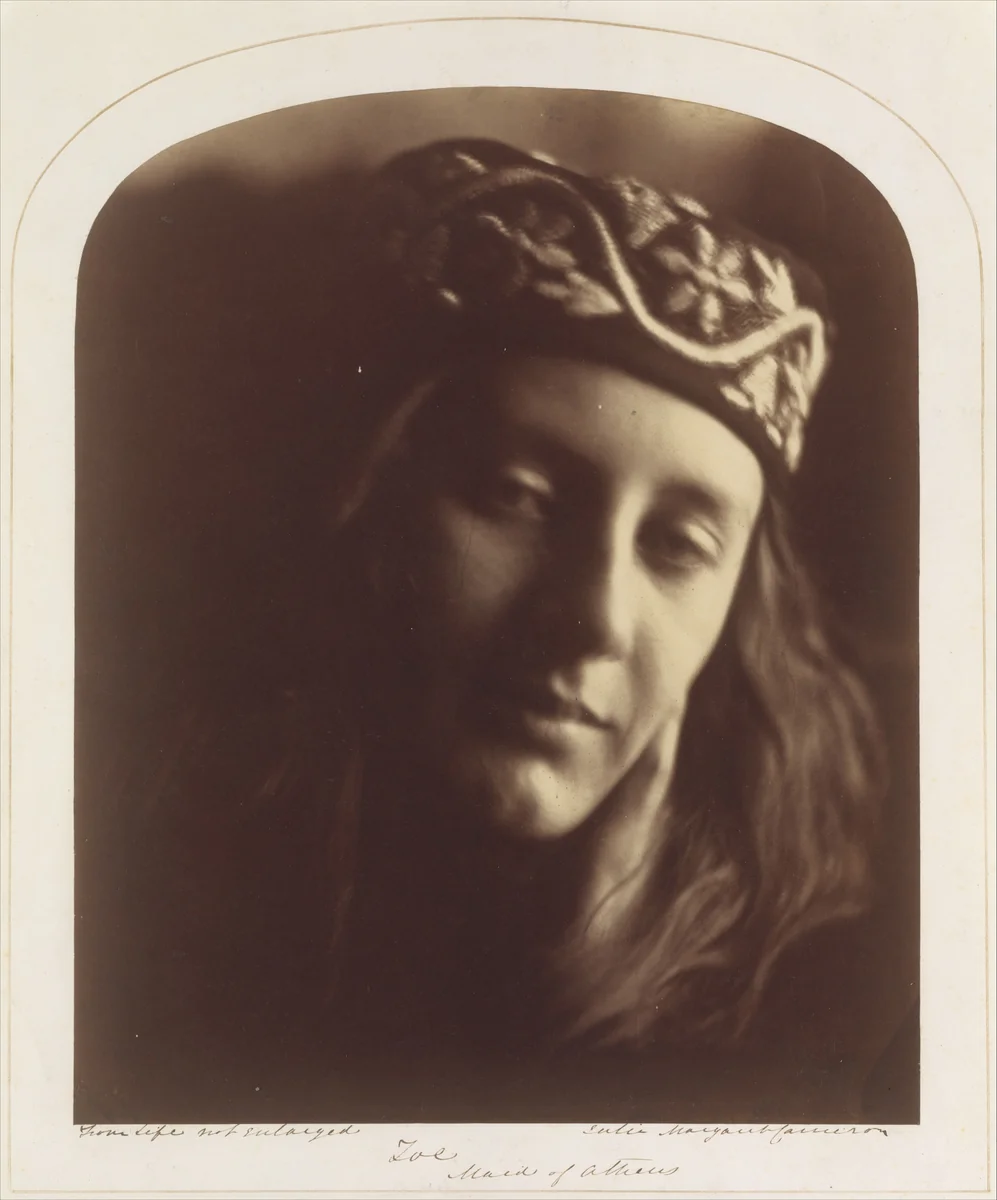 Zoe, Maid of Athens by Julia Margaret Cameron, photograph, 1866