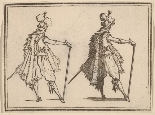 Gentleman with Cane by Edouard Eckman
Jacques Callot, print, 1621