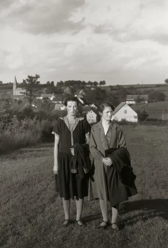 Farm Girls from the Westerwald by August Sander, photograph, 1927