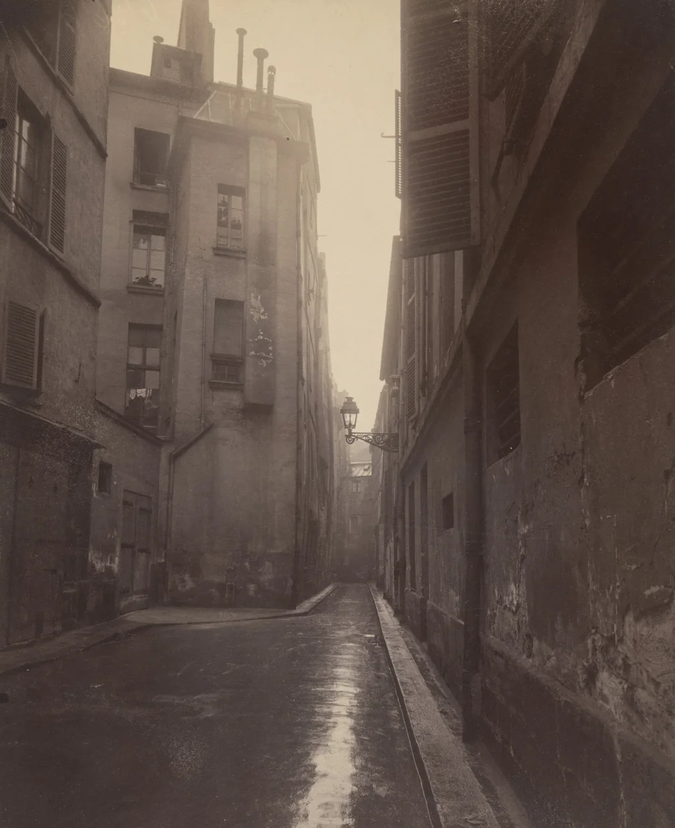 La Rue de Nevers by Eugène Atget, photograph, 1924