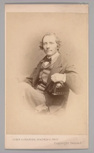 [Frederick Goodall] by John and Charles Watkins, photograph, 1860-1869