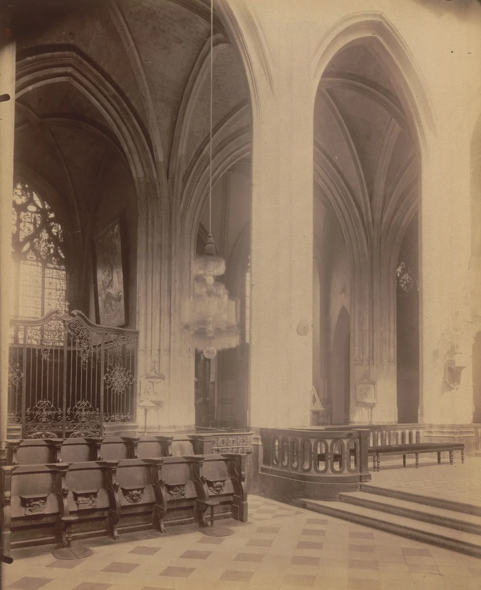 Saint-Gervais-et-Protais by Eugène Atget, photograph, 1904