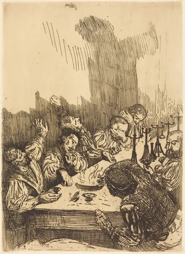 Shadow (Ombre) by Alphonse Legros, print, 1837-1911