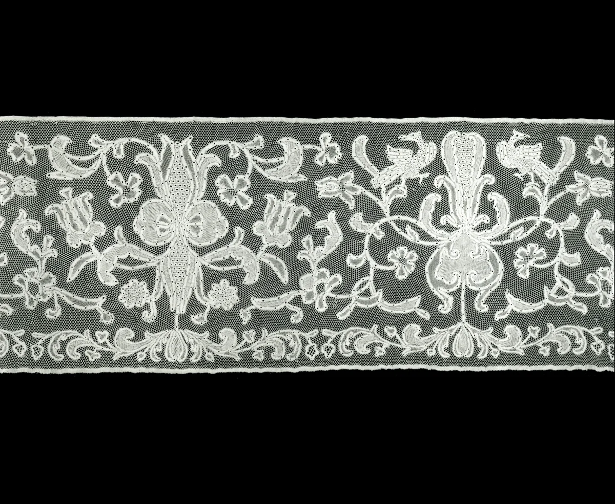 Flounce by Probably Northern Italy, textile, 1725-1750