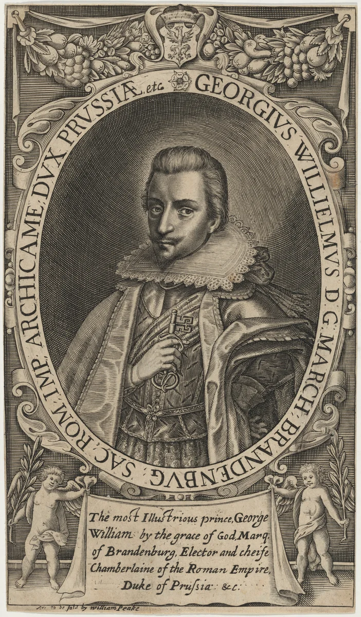 George William, Marqui of Brandenburg by Unknown 19th Century, print, 1800-1899
