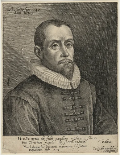 Thomas Scott by Crispijn van de Passe I, print, 1624