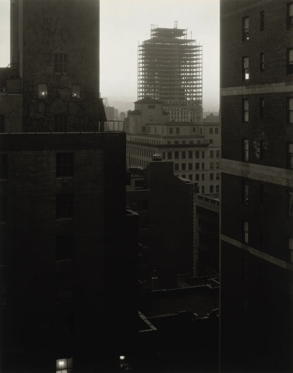 From My Window at An American Place, Southwest by Alfred Stieglitz, photograph, 1932