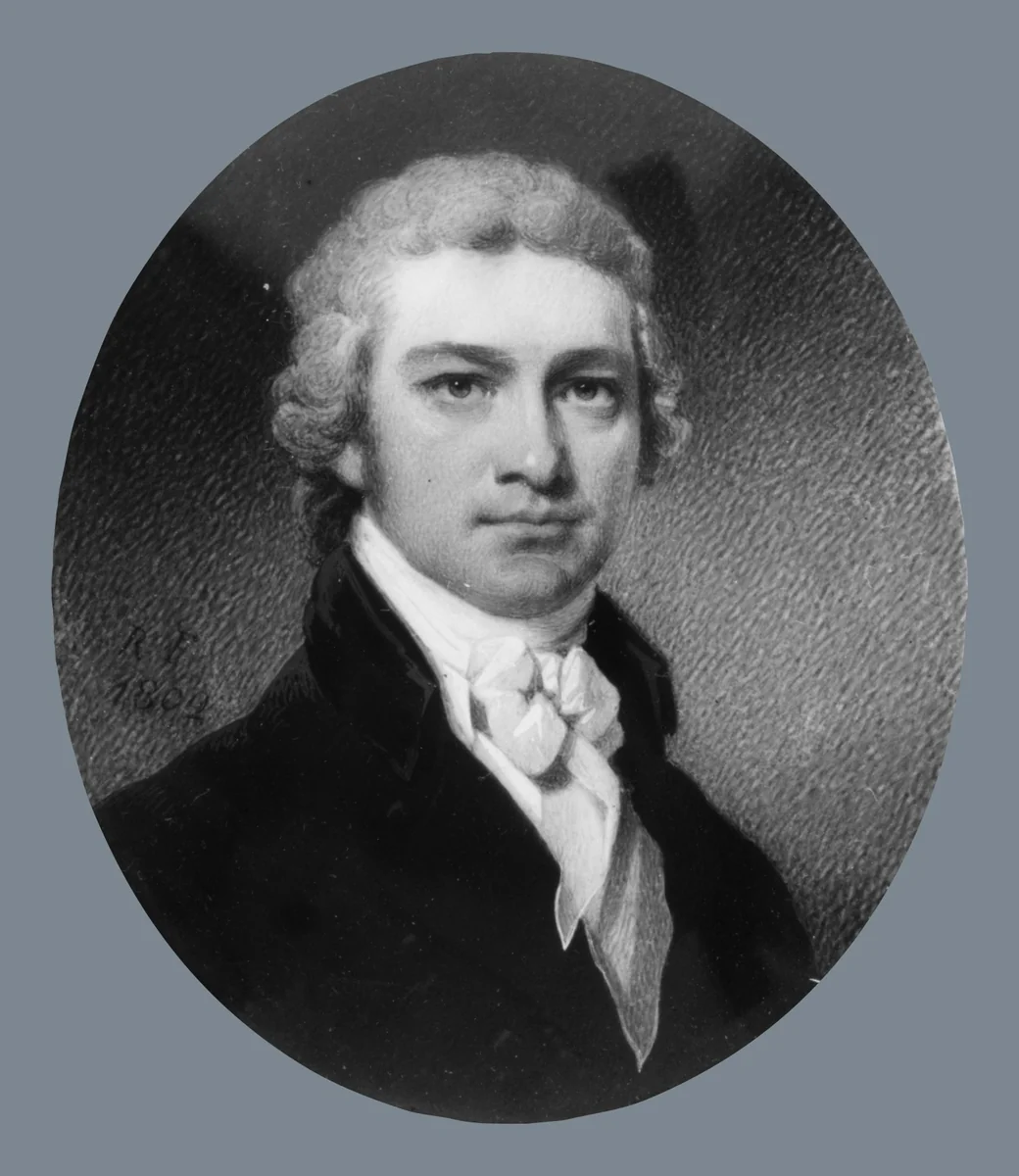 Charles Goldsborough by Robert Field, artwork, 1802