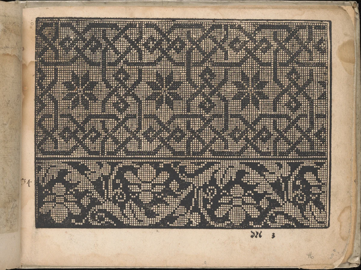 Neu künstlich Modelbuch (page 46r) by Bernhard Jobin, book, 1598