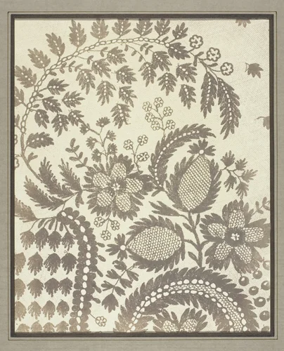 Lace by William Henry Fox Talbot, photograph, 1844-1845