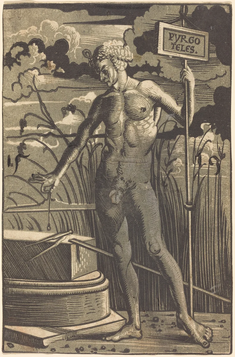 Pyrgoteles by Hans Wechtlin, print, 1480-1526