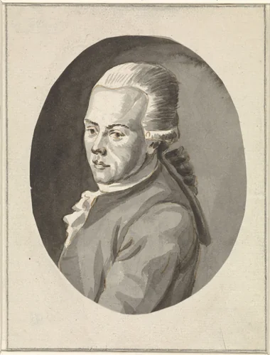 Portret van Jean Grandjean by anonymous, drawing, 1770-1800