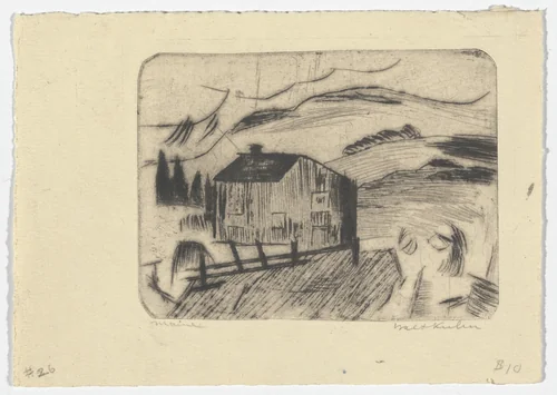 Maine by Walt Kuhn, print, 1922
