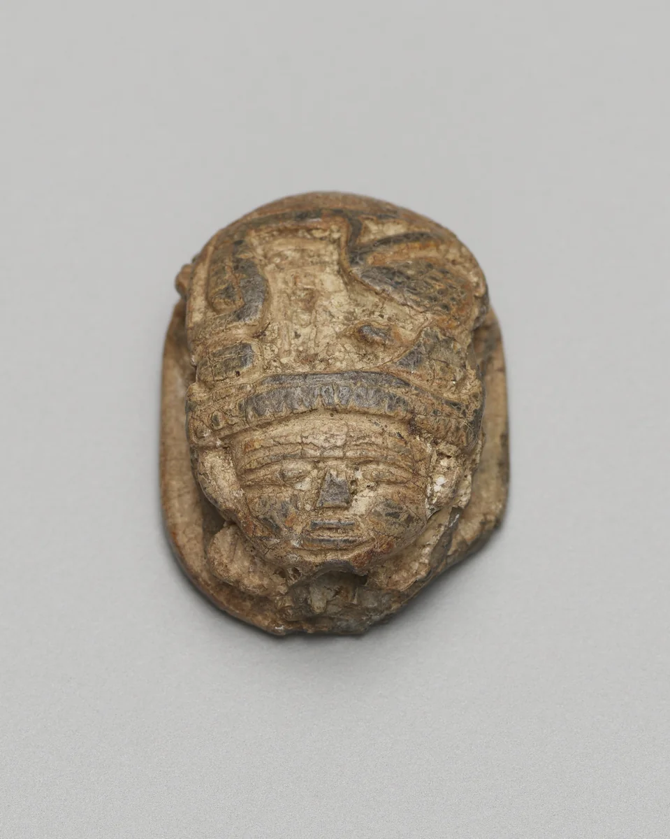 Scarab: Inscription by Egyptian, other, -2055--1650