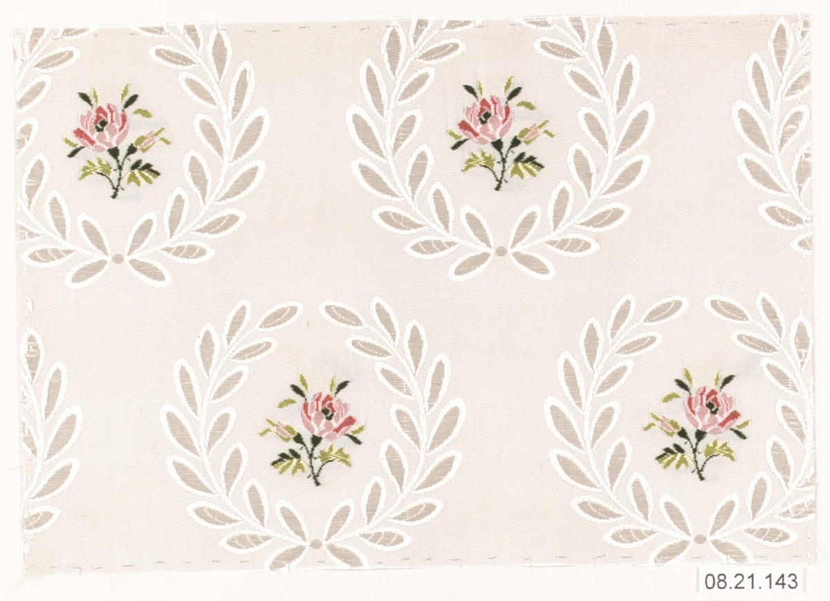 Textile sample by Unknown Designer, textile, 1900