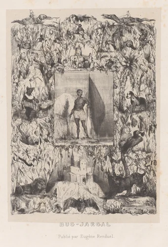 Bug-Jargal by Célestin Nanteuil, print, 1827-1837