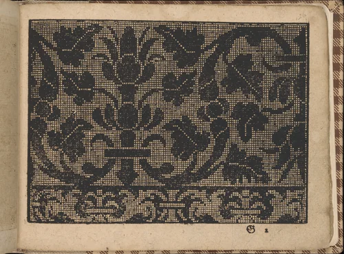 New Künstlichs Modelbuch (Page 26 recto) by Bernhard Jobin, book, 1600