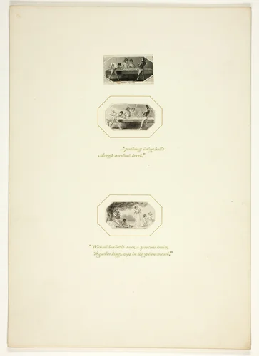 Plate from The Task by Thomas Stothard, print, 1795-1805