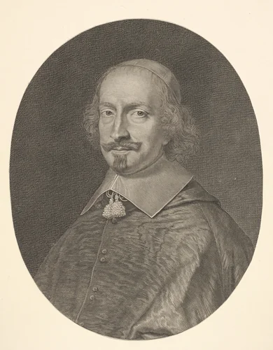 Cardinal Jules Mazarin by Robert Nanteuil, print, 1647-1657